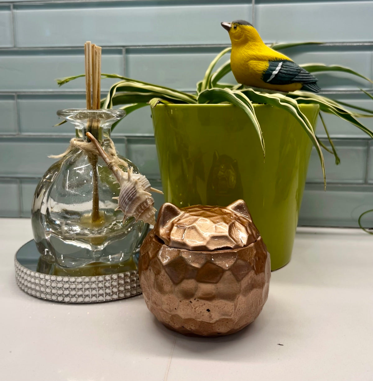 Handmade Cat Jewelry Box
