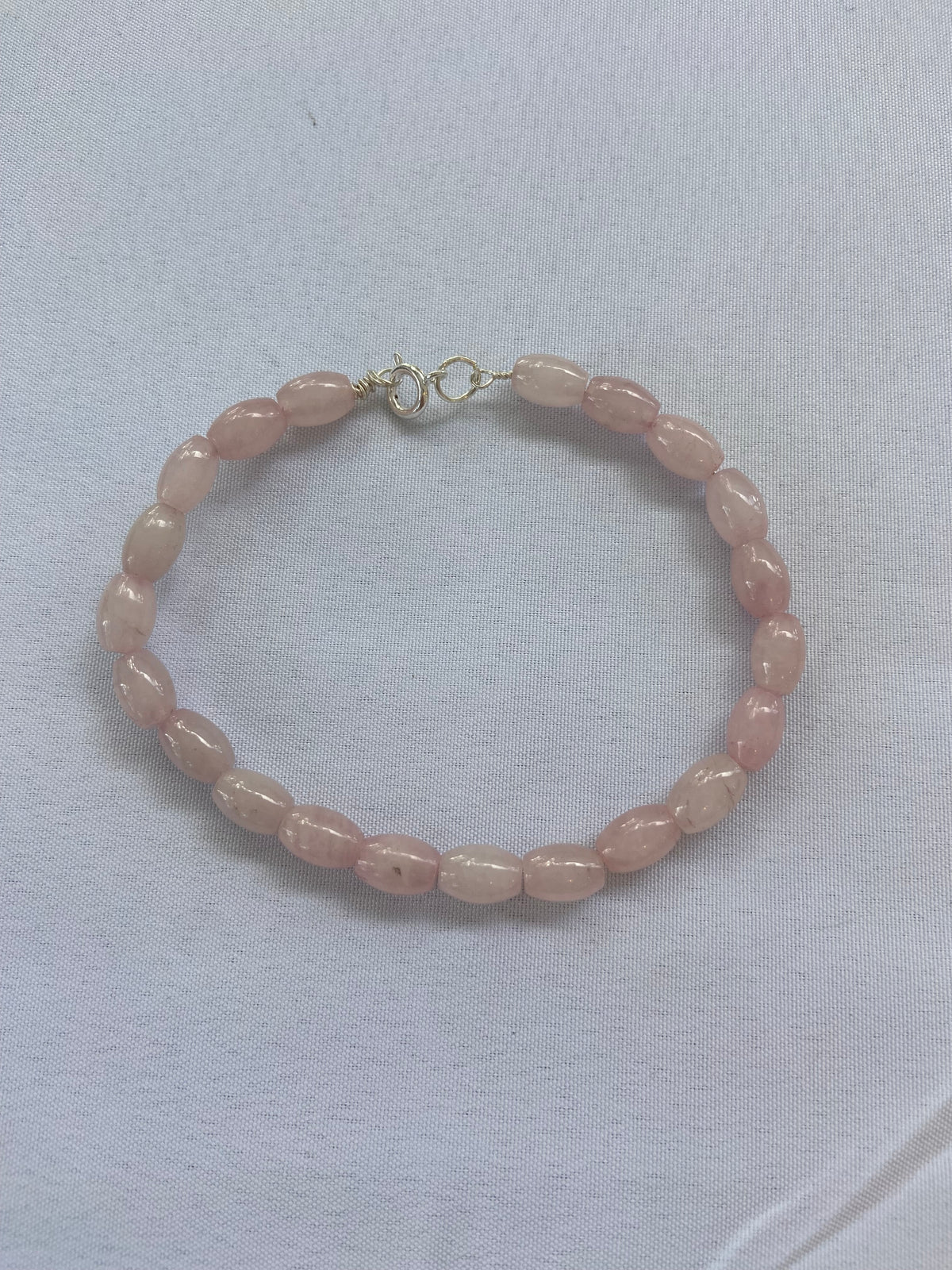 Handmade Rose Quartz Bracelet